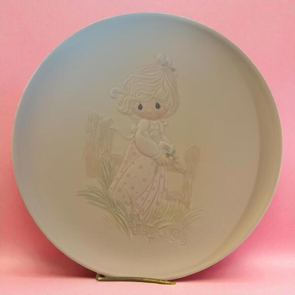 Precious Moments Other - Precious Moments "The Voice of Spring" Collector Plate 12106 (1984)
